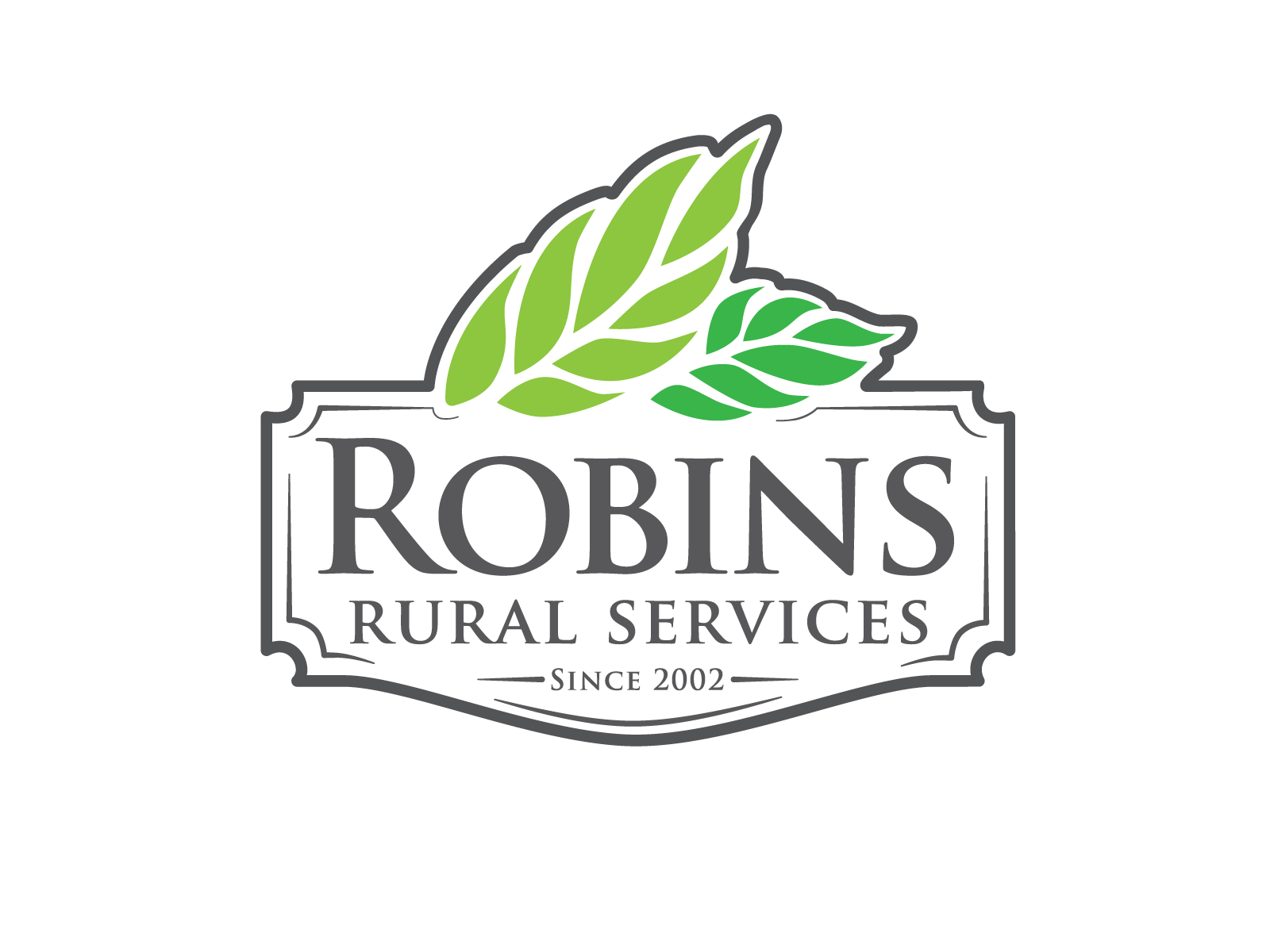 Robins Rural Logo Design
