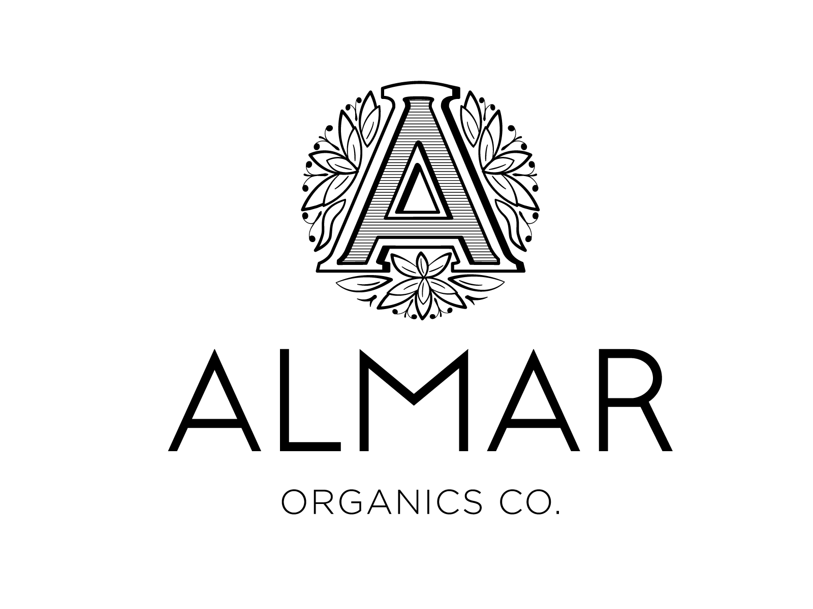 Almar Organics Logo Design